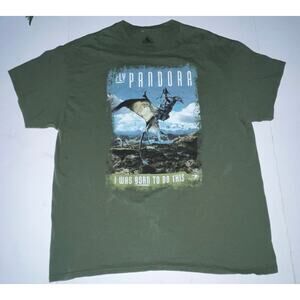 Disney Avatar Pandora shirt olive green XL